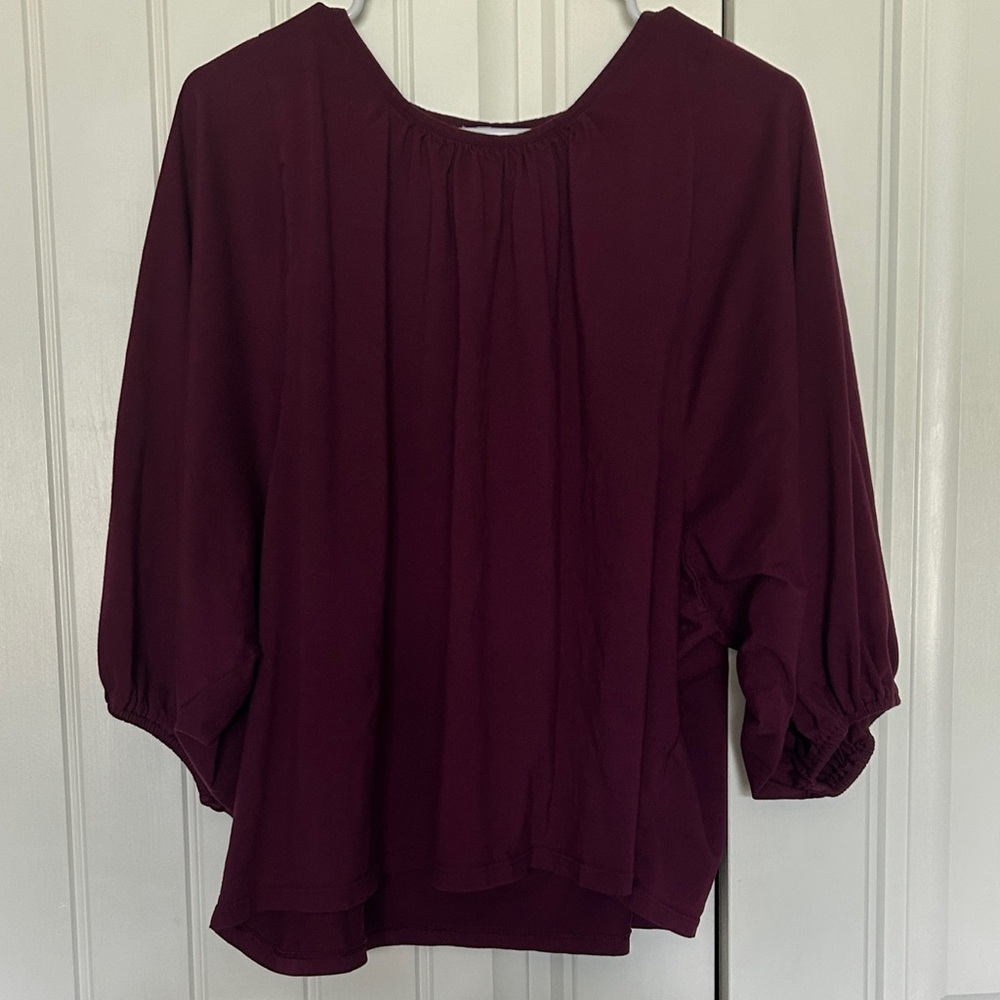 Banana Republic Deep Purple Blouse